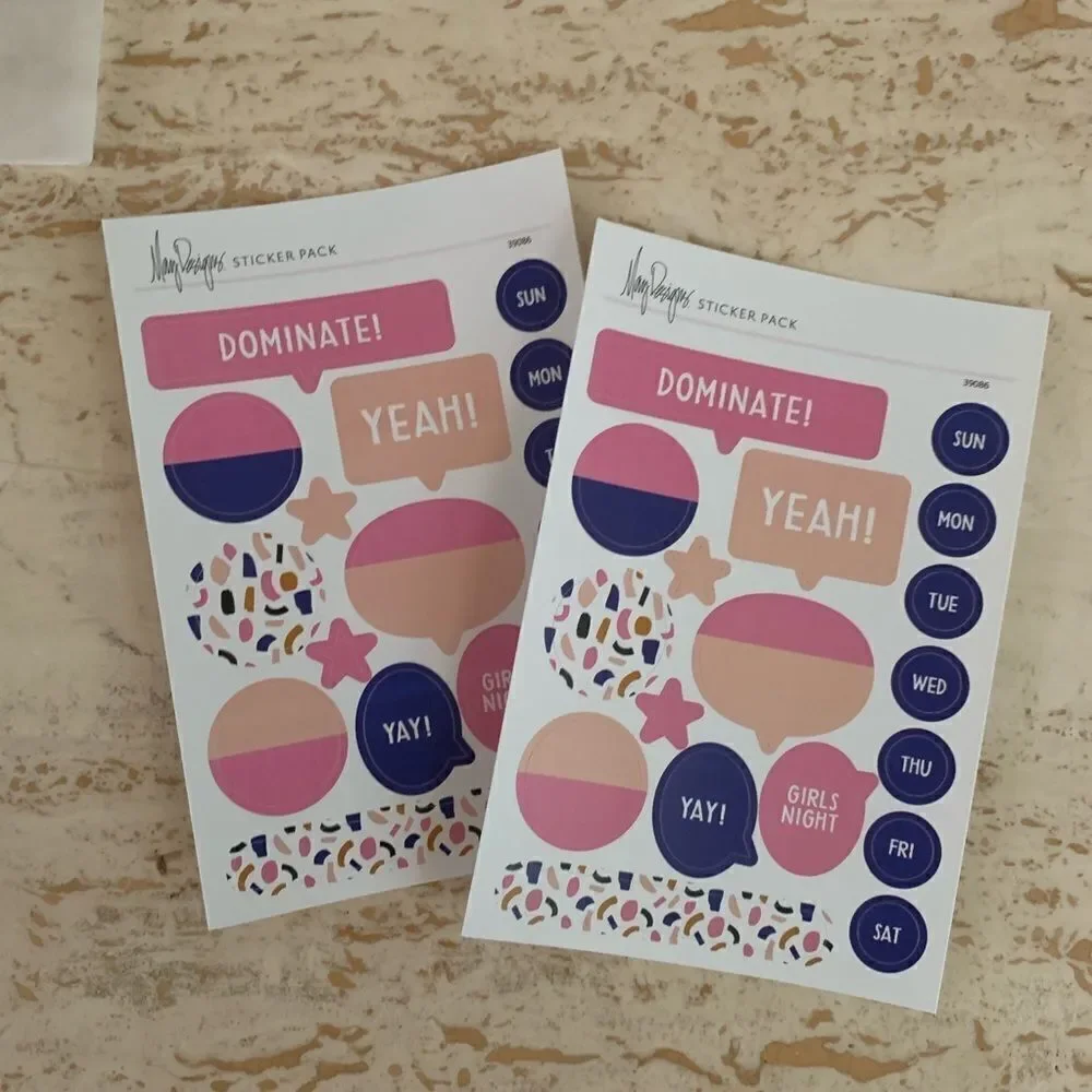 May mail sticker sets